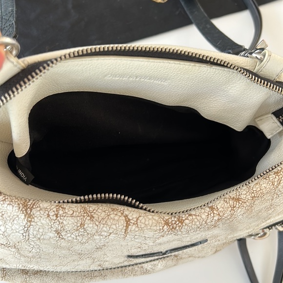 Zadig& Voltaire twin’s zip grained leather handbag - Picture 13 of 15